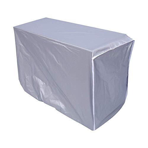 Zerodis Funda para Aire Acondicionado, Cubierta Exterior Protectora Antirresbaladiza Impermeable del Aire Acondicionado para el Hogar(94 * 40 * 73cm)