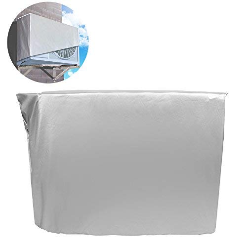Zerodis Funda para Aire Acondicionado, Cubierta Exterior Protectora Antirresbaladiza Impermeable del Aire Acondicionado para el Hogar(94 * 40 * 73cm)