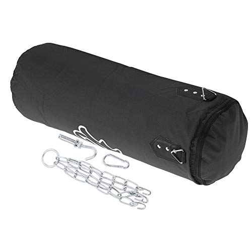 zhuolong Saco de Arena de Boxeo Tipo Colgante Saco de Boxeo de Entrenamiento Grueso Profesional para Sala de Fitness(80cm-Negro)