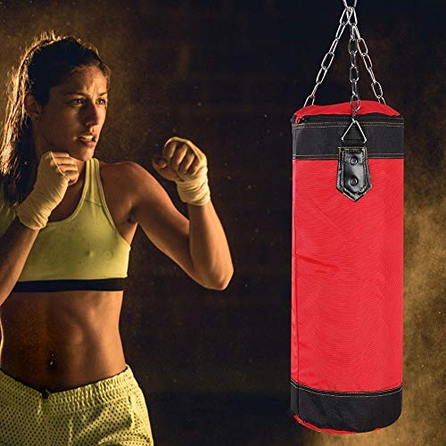 Zyyini Saco de Boxeo de Boxeo, Saco de Boxeo Muay Thai Bolsa de Boxeo Boxeo de Entrenamiento de Entrenamiento de Entrenamiento de Entrenamiento de Entrenamiento de Entrenamiento - Sin rel(1# 60CM)