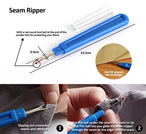 36Pcs Bobinas Para Máquinas De Coser Plásticos Carretes De Máquinas De Coser Para Brother Janome W6 Singer Con Caja De Almacenamiento Tijeras Costuras Descosedor Y Cinta Métrica