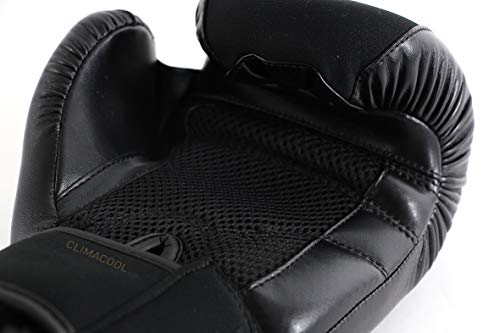 adidas Boxing Guantes de Boxeo Washable Lavado Bar, Todo el año, Unisex Adulto, Color Schwarz/Gold, tamaño Large/Extra-Large
