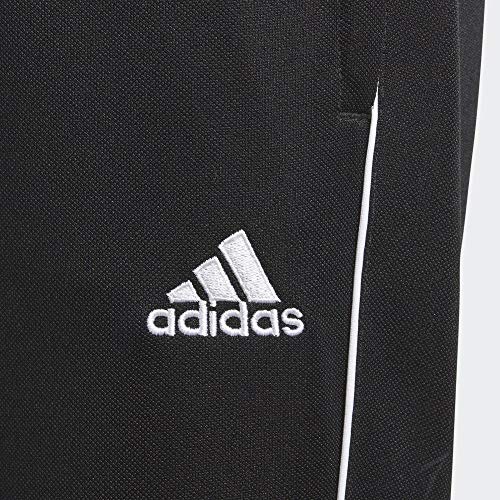 adidas CORE18 TR PNT Y Sport Trousers, Unisex niños, Black/White, 910Y