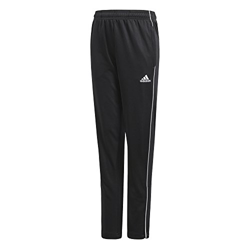 adidas CORE18 TR PNT Y Sport Trousers, Unisex niños, Black/White, 910Y