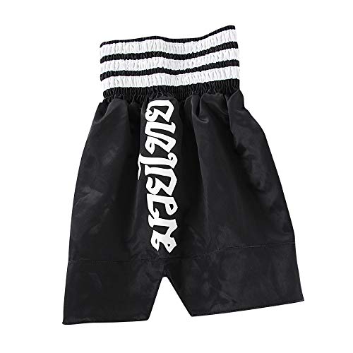 Adidas Pantalones Thai Boxeo - Negro-Verde, ADISTH01, Color blanco., X-Large