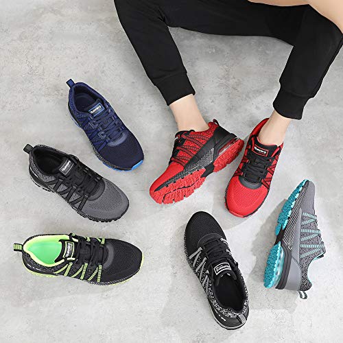 Air Zapatillas Running Mujer Tenis de Deportivas Casual para Correr Gimnasio Bambas Red 35