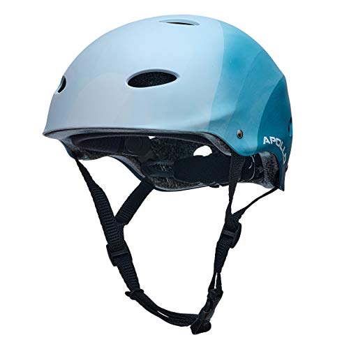 Apollo Casco para Bicicleta – Casco para Snowboard – Casco Ajustable para Skate Patinete MBX con Rueda de Ajuste – Casco para Niños y Adultos – Diversidad de Colores y Tallas