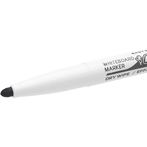 BIC Velleda 1741 marcadores de pizarra punta media para pizarra blanca – Caja de 8 unidades, colores surtidos, material oficina, material escolar