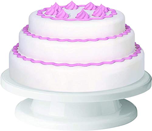 Bocotoer Plato giratorio de glaseado de 28 cm para decoración de tartas, giratorio, para repostería, soporte para tartas