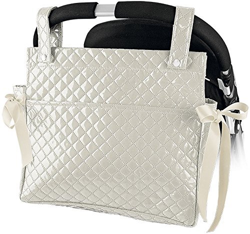 Bolso talega lactancia personalizado con nombre bordado para carro regalo de un babero