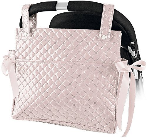 Bolso talega lactancia personalizado con nombre bordado para carro regalo de un babero