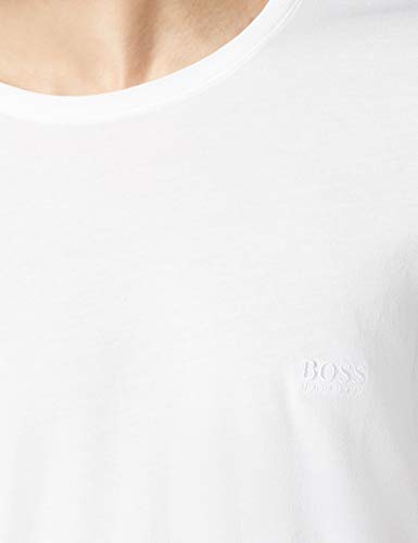 BOSS T-Shirt RN 3p Co Camiseta para Hombre, Blanco (White 100), X-Large, pack de 3