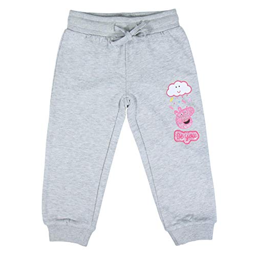 CERDÁ LIFE'S LITTLE MOMENTS 2200005831_T06A-C53 Chandal Felpa Niña de Peppa Pig, Gris, 6 años Unisex niños