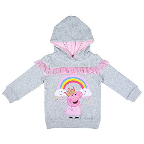 CERDÁ LIFE'S LITTLE MOMENTS 2200005831_T06A-C53 Chandal Felpa Niña de Peppa Pig, Gris, 6 años Unisex niños