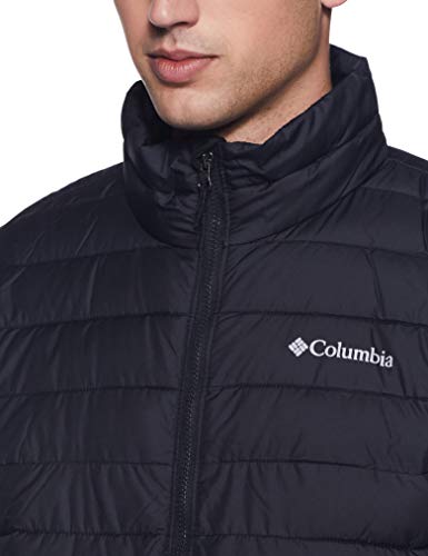 Columbia Powder Lite, Chaqueta, Hombre, Rojo (Red Lily), Talla XL