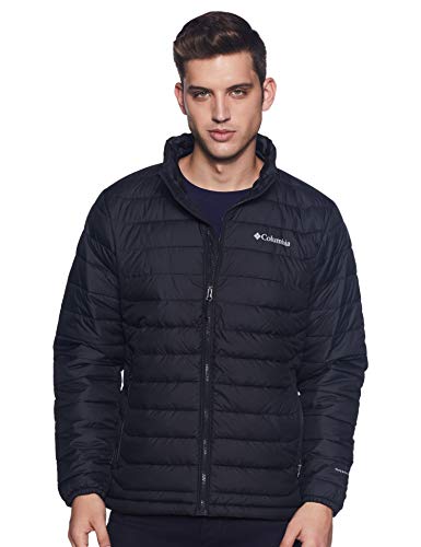 Columbia Powder Lite, Chaqueta, Hombre, Rojo (Red Lily), Talla XL