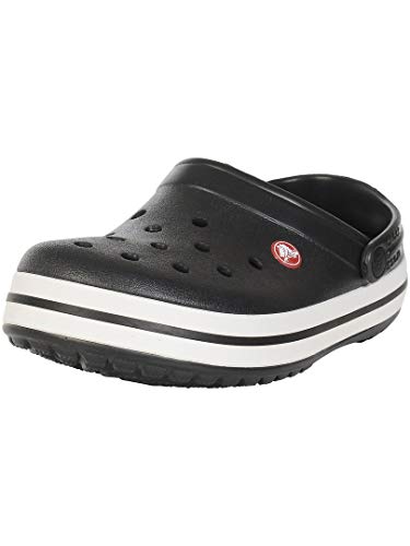 Crocs Crocband U, Zuecos Unisex Adulto, Negro (Black), 42-43 EU