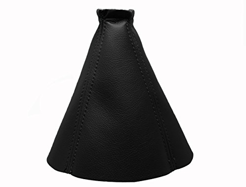 Funda Palanca de Cambios 100% Piel Real Color Negro Compatible para FORDMONDEO 2003-2006