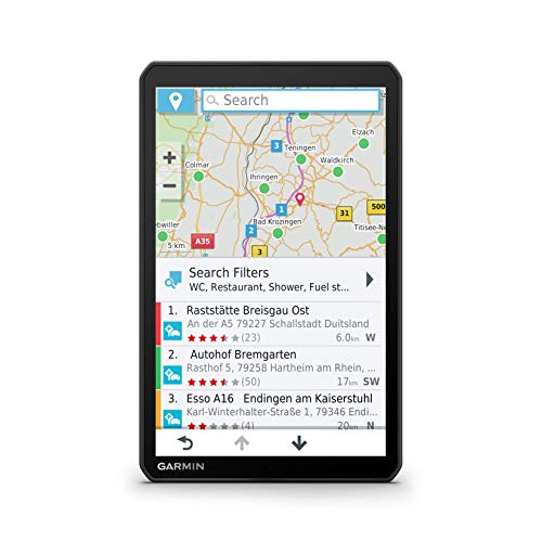 Garmin dēzl LGV 800 MT-D EU - Navegador GPS de 8 Pulgadas para camión (Mapas Europa), Negro