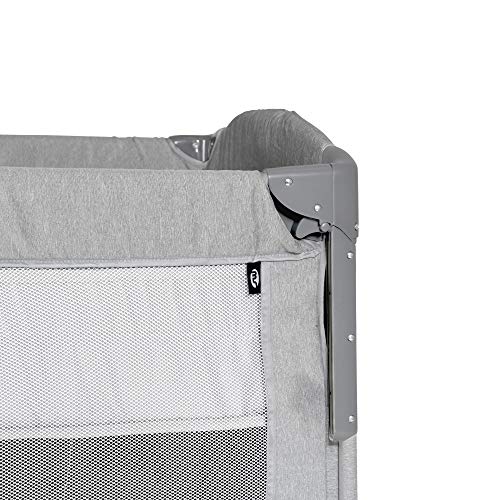 Innovaciones MS - Cuna de Viaje + Colecho 630401 - Dos alturas, Cambiador y Mosquitera -Gris