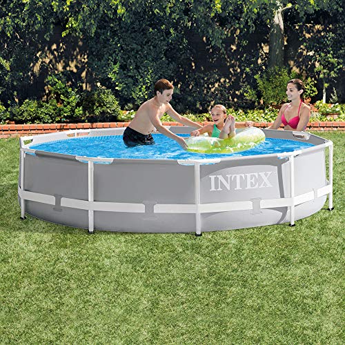 Intex 26700NP - Piscina elevada redonda Prisma Frame 305 x 76 cm
