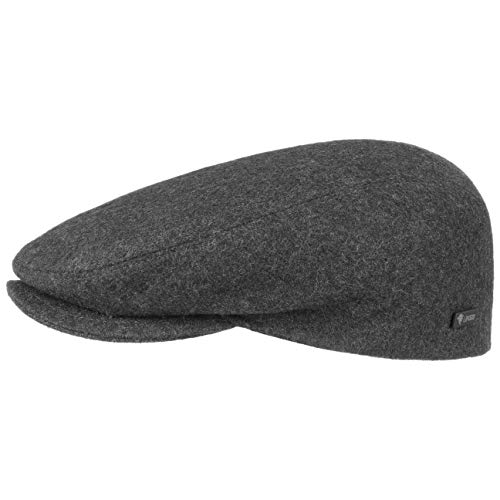Lipodo Gorra Gatsby Sport Antracita 58 cm | Gorra de Corte Plano para Mujeres y Hombres | Gorra Tipo Boina | Gorra Deportiva para Entretiempo e Invierno