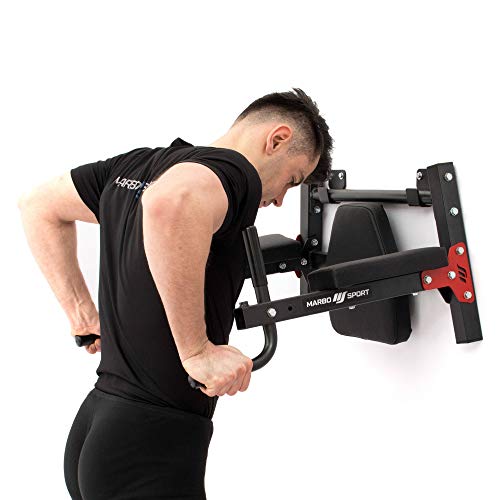 Marbo Sport La estación de inmersión Multifuncional/Barra de tracción para Montaje en Pared (2 en 1) MH-U205 | Made in EU