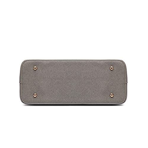 Miss Lulu Bolso Totes para Mujer de Mano Moda 3Pcs Bolsos de Hombro Cuero PU