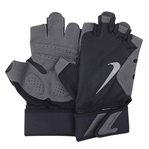 Nike - Guantes de Fitness para Hombre, Color Negro, Amarillo y Blanco