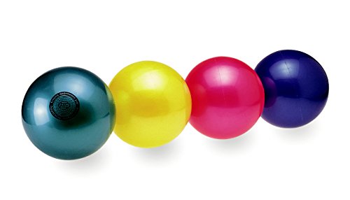 Pelota rítmica de 420 g, color amarillo