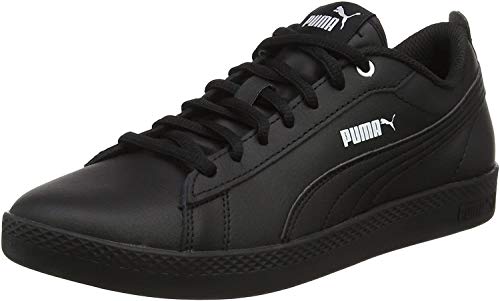 PUMA Smash Wns V2 L, Zapatillas Mujer, Negro Black Black, 42 EU