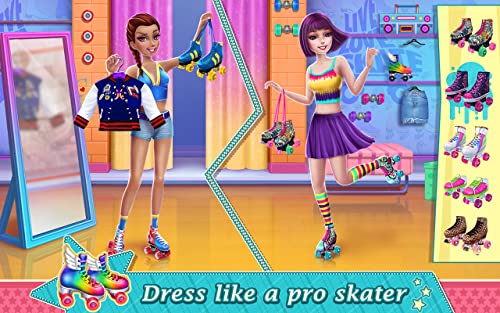 Roller Skating Girls - Dance on Wheels & Fashion Game