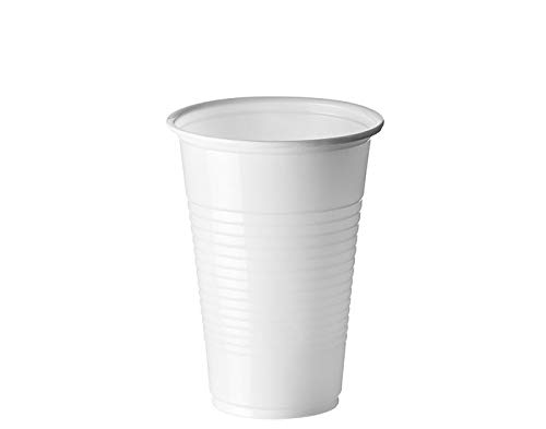 Sumicel Vaso plástico de Polipropileno en Color Blanco, 220 ml, 1000 Unidades