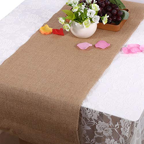 Tela arpillera para tapicería Estilo de la Naturaleza de la Vendimia, Arpillera de la Tela de Lino, arpillera para la decoración de hogar (30cm*5m)