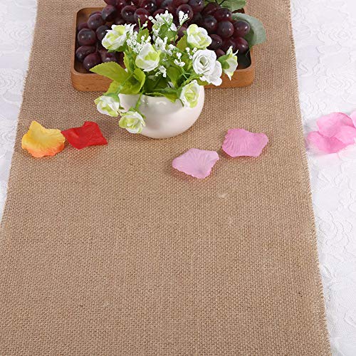 Tela arpillera para tapicería Estilo de la Naturaleza de la Vendimia, Arpillera de la Tela de Lino, arpillera para la decoración de hogar (30cm*5m)