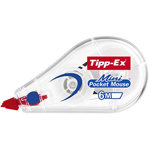 TIPP-EX 8983742 corrección de películo/cinta - cintas correctoras (Color blanco, Ampolla)