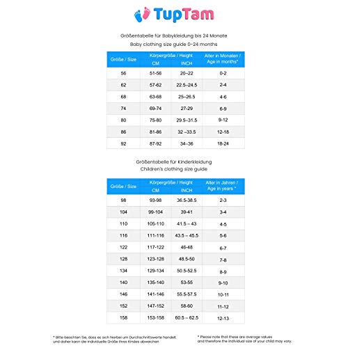 TupTam Sujetador para Niña Top Tirantes Estrechos Pack de 5, Negro, 134-140