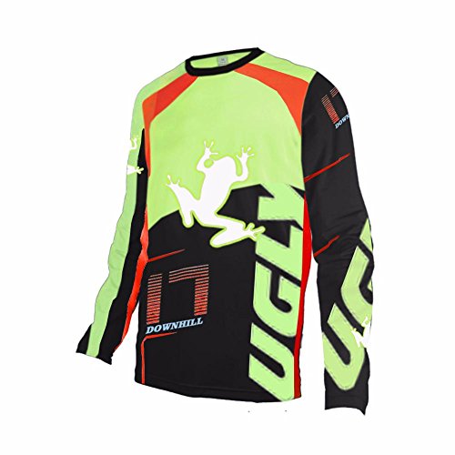 Uglyfrog Nuevo Manga Larga Downhill Jersey De Descenso Bicicleta De Primavera&otoño Montañal Motocicletas Maillots Deportes y Aire Libre