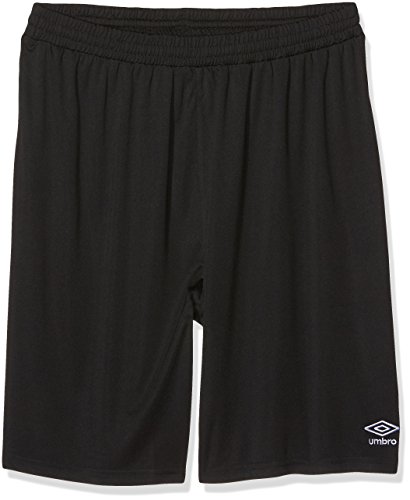 UMBRO King Pantalón de fútbol, Hombre, Negro, XXL