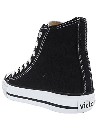 Victoria Botin Basket Autoclave, Zapatillas Altas Unisex Adulto, Noir Negro 10, 45 EU