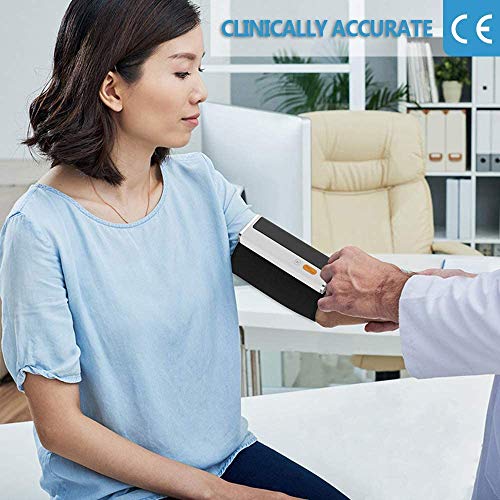 Wellue Armfit Máquinas para medir la presión arterial en el brazo para uso doméstico, Monitor de Presión Arterial Digital Automático Bluetooth con un gran brazalete
