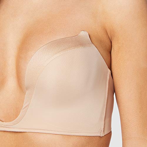 Wonderbra Ultimate Plunge, Sujetador con Escote Para Mujer, Beige (Skin), 90B (Talla fabricante: 90B)