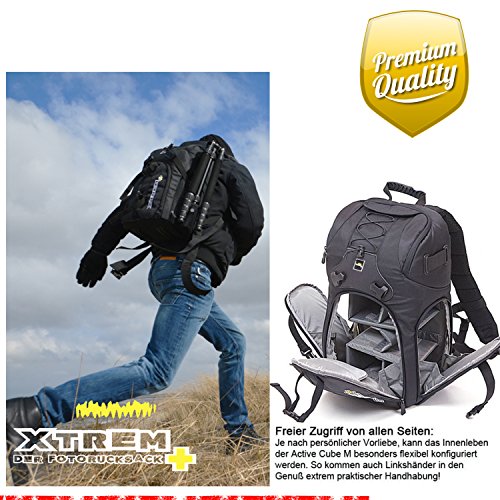 Xtremplus Backpack Active Cube M - Mochila para cámaras réflex