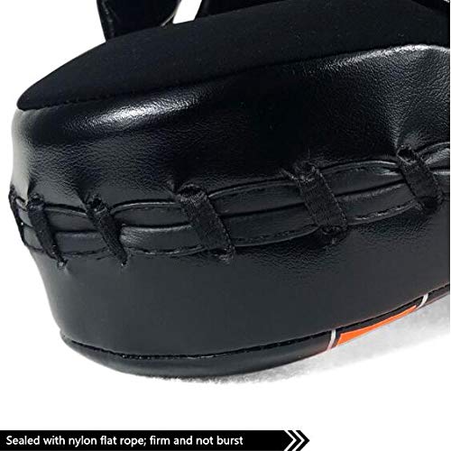 YOUSHANG Boxeo Almohadillas de Boxeo para Adultos Almohadillas y Guantes Conjunto Guantes de Boxeo Almohadillas para Entrenamiento de PU Muay Thai Kick Boxing Mitt