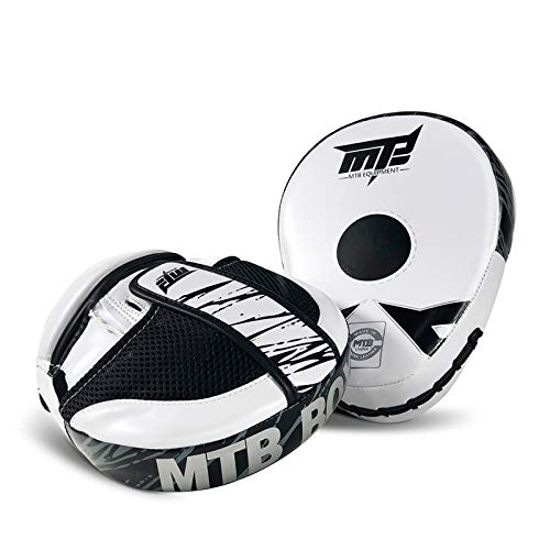 YOUSHANG Boxeo Almohadillas de Boxeo para Adultos Almohadillas y Guantes Conjunto Guantes de Boxeo Almohadillas para Entrenamiento de PU Muay Thai Kick Boxing Mitt