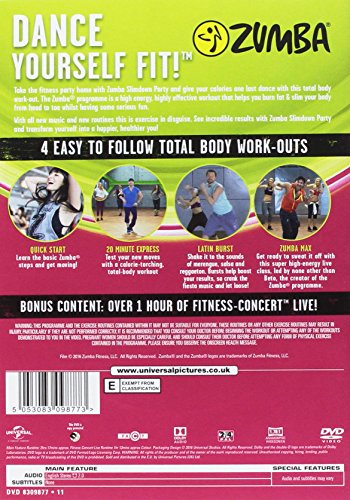 Zumba Slimdown Party Limited Edition [Edizione: Regno Unito] [Reino Unido] [DVD]