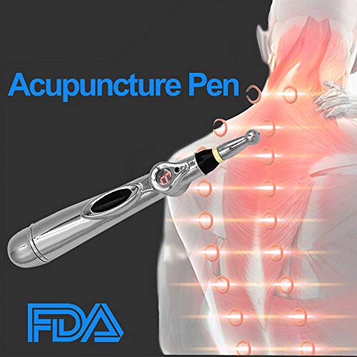 Acupuntura Masaje Pen - Pluma de la acupuntura masajeador de cuerpo eléctrico Meridian Energy