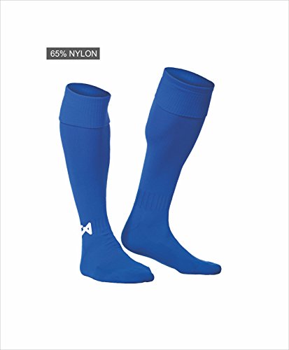 Asioka 200/10 Medias de Fútbol, Sin género, Azul, 32-36