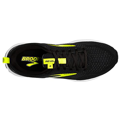 Brooks Revel 4 Negro Amarillo 1103471D024