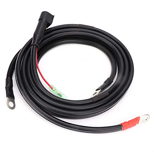 Cables de batería para fueraborda 2M, kit de cables de batería marina, cables de batería para motor fuera de borda ligeros, aptos para Yamaha, para Parsun, para motor fuera de borda Powertec 30-85HP